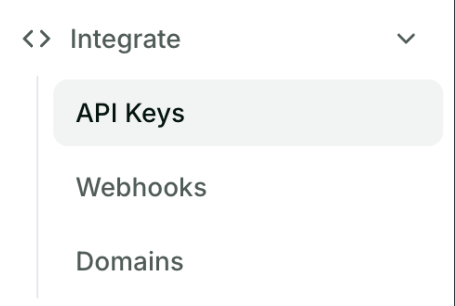 API Keys